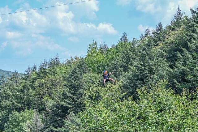 Zipline Canopy Activity Admission at Bristol Mountain - Photo 1 of 6